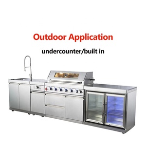 Hot Climate Outdoor Kitchen Under Cabinet Stainless Steel Energy Drink Cooler Can Bar Beverage <b>Fridge</b> SW-63 Outdoor <b>Fridge</b> SW-63 - Product Image 5