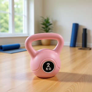 Kettlebell en ciment rose de 2 kg, 496 grammes - Product Image 2