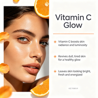 Crème Visage Éclaircissante à la Vitamine C Hydratant Facial Soin Anti-Taches Unifie le Teint Peau Lisse et Éclatante Marque Privée