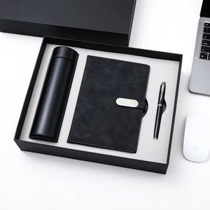 Complete <b>Business</b> Gift Package Featuring Notebook, Insulated Cup, and Pen Set in Sophisticated Presentation Box - Product Image 2