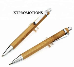 Biểu Tượng Tùy Chỉnh Nhấp Chuột Tre Bút Bi 0.7 Mm Bằng Văn Bản Chiều Rộng Khuyến Mại Bút Khắc/In Logo Màu Đen/Màu Xanh Mực Ce Chứng Nhận - Product Image 5