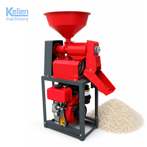 Máquina Automática para Moler Arroz KELLEN/Mini Molino de Arroz/Molino de Arroz de Bajo Precio - Product Image 4