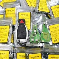 Llave Inteligente VVDI BE Key Pro Original para Benz, Chip Remoto PCB, Versión Mejorada, 315/433MHz, Puede Intercambiar Token MB BGA