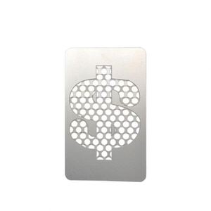 New Product <b>Herb</b> <b>Grinder</b> Stainless Steel Wallet Card Wholesale - Product Image 1