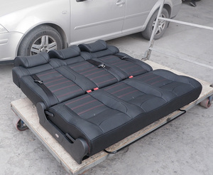 Siège-lit de voiture en cuir imperméable édition Business pour <span class=keywords><strong>Renault</strong></span> <span class=keywords><strong>Master</strong></span>, pliable multi-positions pour la pause du conducteur - Product Image 4