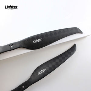 Hélice composite en fibre de carbone usinée CNC à faible bruit pour drones de cartographie multirotor Équilibre léger et dynamique testé - Product Image 3