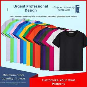 T-shirts en gros avec logo, vêtements de travail, chemises publicitaires, uniformes d'équipe culturels à manches courtes, T-shirts grande taille, DI - Product Image 3