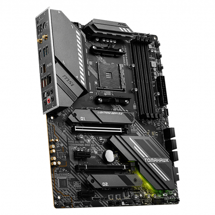MSI MAG X570S TOMAHAWK MAX WIFI Motherboard - AMD Ryzen 5