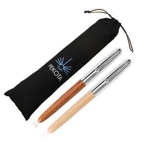 YASEN Cheap Fashion Custom Logo Cotton Pencil Pen Bag School Stationery Pen Packaging Drawstring Bag Wholesale Black Pouch