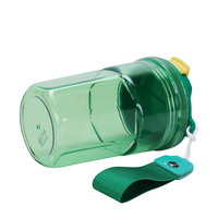 Gobelet réutilisable de 450ml avec couvercle en plastique Tumbler Mugs Tasse personnalisable pour boire