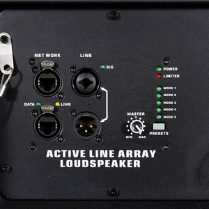 AS-LA108A Altavoz Line Array Activo de 8 Pulgadas y 1400W de Potencia Pico con DSP <span class=keywords><strong>para</strong></span> Sonido <span class=keywords><strong>en</strong></span> <span class=keywords><strong>Vivo</strong></span> y <span class=keywords><strong>Eventos</strong></span> al Aire Libre - Product Image 3