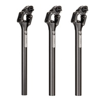 Tija de sillín con suspensión GEWAGE, ajuste duro/blando, estructura de 4 enlaces, 27.2/30.9/31.6mm para bicicletas de carretera, gravel, MTB y eléctricas