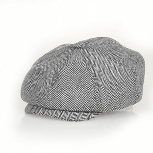 Spring Fall Autumn Winter Beret Gatsby Flat Cap <b>Hat</b> Western Retro Fashion Street European Trend Woman Men Newsboy <b>Hat</b> - Product Image 1