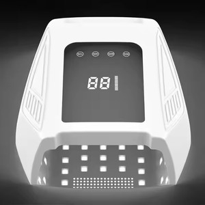 Lampe à ongles UV LED professionnelle 96W <span class=keywords><strong>Pro</strong></span> Cure, 15600mAh sans fil rechargeable avec base métallique, séchage rapide - Product Image 6