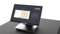 Pantalla táctil de 15,6 pulgadas Windows11, terminal Pos plegable, escritorio, restaurante inteligente, pedidos al por menor con sistema de terminales Pos WIFI NFC