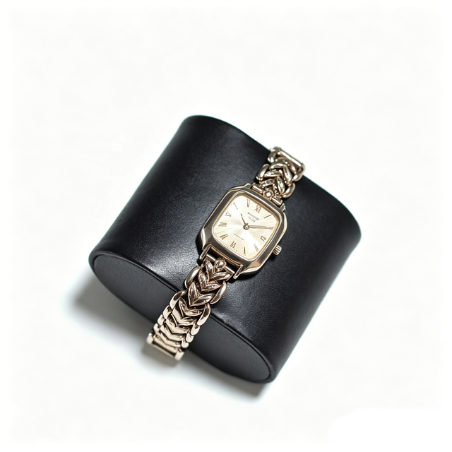 Factory Price Wholesale Luxury Black PU Faux Leather Bracelet Pillow Shaped Watch Display Pillow