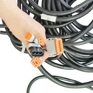 Kabel Harness Otomotif Kustom dengan Konektor TE, Inti Tembaga, Isolasi PVC/PTFE/PBT/Nylon/Karet, Perakitan Kabel Elektronik - Product Image 3