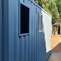 Système de ventilation robuste pour conteneurs maritimes : persiennes fixes en acier personnalisables et étanches pour le stockage