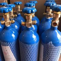 Cilindro de Oxígeno Industrial de Alta Presión 20L 15MPa, Recipiente a Presión de Acero sin Costuras, Certificado ISO9809-1 para Soldadura