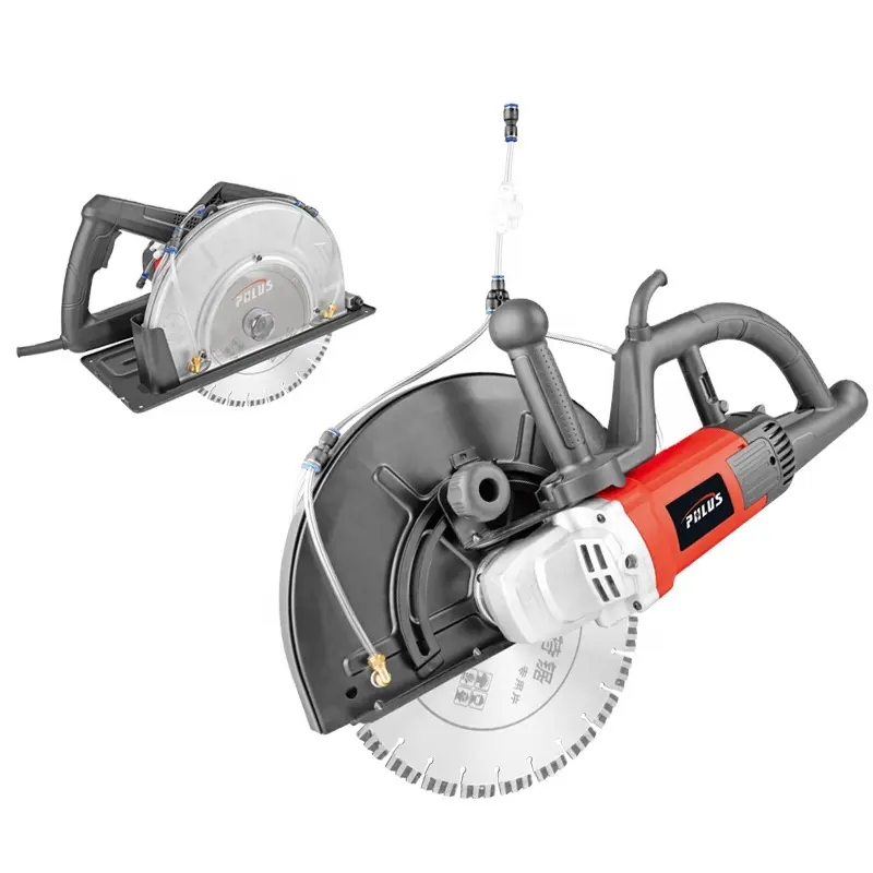 6500W 355mm Electric Handheld Dry & Wet Cut Off Saw Concrete Saw Machine Slotting Machine For Wall