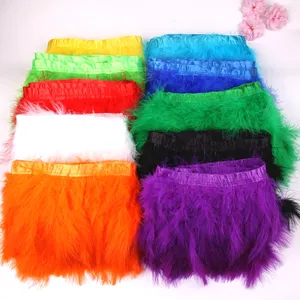 2 Meter/Banyak Bulu Marabou Trim Gratis Pengiriman