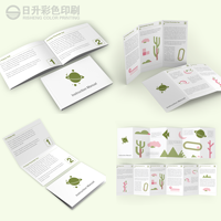 Feuille d'instructions personnalisée avec logo CMYK pour impression sur papier couché pliable recyclable, format personnalisé, pour produits de santé et cosmétiques