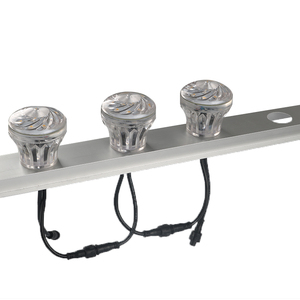 Shiji Nhà Máy Trực Tiếp Không Thấm Nước Cabochon Vui Vẻ Vui Chơi Giải Trí Rides RGB Đầy Đủ Màu Sắc <span class=keywords><strong>LED</strong></span> Pixel Ánh Sáng 60Mm 24V 360 Độ <span class=keywords><strong>LED</strong></span> Điểm Ánh Sáng - Product Image 5