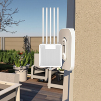 Router y Extensor WiFi 6 AX3000 para Exteriores, Punto de Acceso Inalámbrico de Doble Banda Resistente al Agua con Cobertura de Largo Alcance, Internet de las Cosas
