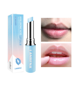 Bálsamo labial <span class=keywords><strong>de</strong></span> ácido hialurónico LANBENA, bálsamo labial hidratante para aclarar la línea <span class=keywords><strong>de</strong></span> labios, lápiz labial al por mayor, barra impermeable para mujer, 3 años, 20g - Product Image 2