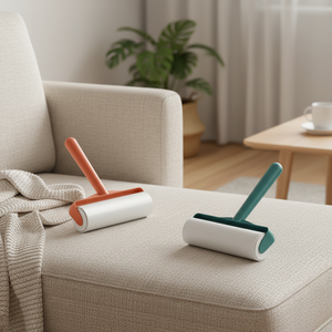 Rodillo quitapelusas de alta adherencia de 16 cm, desprendible, manual, ecológico, reutilizable, para limpieza <span class=keywords><strong>del</strong></span> hogar y eliminación de pelo de mascotas - Product Image 1