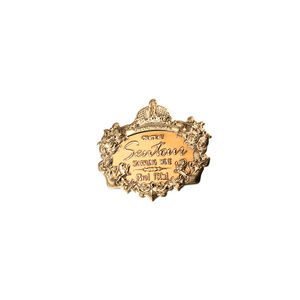 OEM/ODM Logo personalizzato Retro carrozza stampata in rilievo adesivi in metallo 3D etichette in alluminio per la promozione del <span class=keywords><strong>profumo</strong></span> di vino timbratura a caldo - Product Image 4