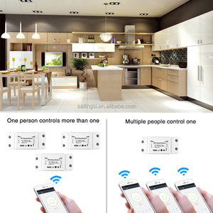 Módulo de relé de interruptor inteligente WiFi SLS, controlador RF, Monitor de potencia para electrodomésticos, Compatible con sistema de hogar inteligente Yandex - Product Image 5