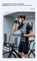 Serviette de sport absorbante à séchage rapide en microfibre, serviettes de fitness et de gym avec logo, serviette de sport personnalisée 400g polyester coton