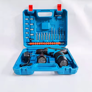 Perceuse sans fil à batterie 12V <span class=keywords><strong>pas</strong></span> chère, 10MM, double vitesse, <span class=keywords><strong>tournevis</strong></span> sans fil, ensemble de 24 pièces, perceuse électrique, batteries 1200mah - Product Image 2