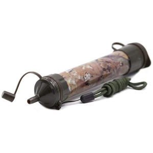 휴대용 정수 필터 여과 밀짚 야외 정수기 캠핑 하이킹 비상 생존 배낭 키트 - Product Image 1