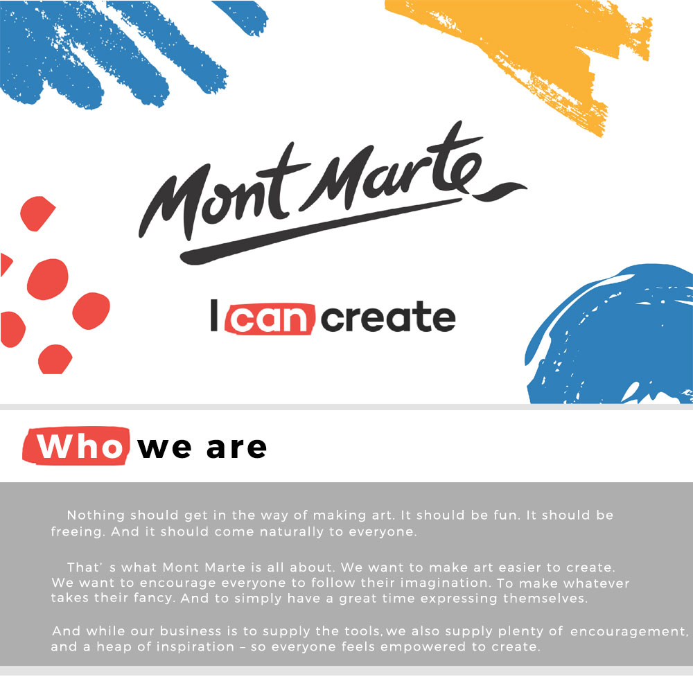 Mont Marte CMST Canvas, Blank Stretched Canvas, Stretched Blank Canvas