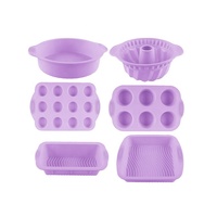 Ustensiles de cuisine 3D antiadhésifs, moule à chocolat, ensemble de moules à gâteaux en Silicone