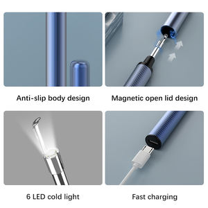 เครื่องทำความสะอาดหู waxvac เครื่องมือกำจัดแว็กซ์กล้องเกลียวแบบชาร์จไฟได้ - Product Image 5