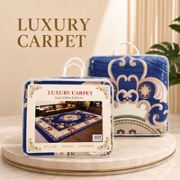 Tapis floral personnalisé de style américain 200*300cm, doux, lavable, antidérapant, imprimé numériquement en 3D pour la maison, fournisseur OEM ODM