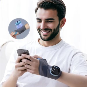 Masajeador de Muñeca EMS Personalizado de Fábrica con Calor y Vibración, 3 Modos, 5 Niveles, Dispositivo Portátil de Doble Uso para el Cuidado de la Salud en el Hogar - Product Image 1