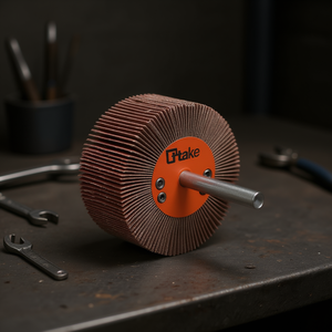 Roue à lamelles abrasives Ttake 30x10 mm, grain 120, tige de 3 mm pour le meulage - Product Image 3