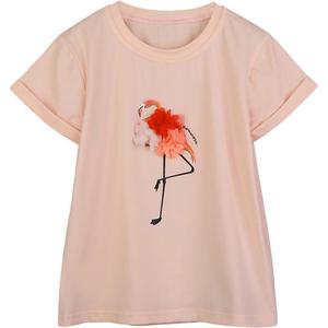 สินค้าใหม่ กำลังมองหาตัวแทนจำหน่าย เสื้อยืดเด็กแขนสั้นลายดอกไม้น่ารัก ผลิตจากผ้าฝ้าย จากซัพพลายเออร์จีน - Product Image 1
