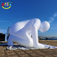 Personnage gonflable géant, homme gonflable, homme gonflable en course, homme gonflable vierge à vendre