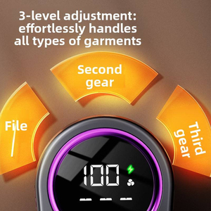 Mini rasoir anti-bouloches portable USB Type-C avec écran LED numérique, 3 vitesses, pour vêtements et pulls - Product Image 6