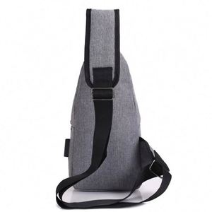 Cross Body Chest <b>Bag</b> Custom Crossbody Shoulder <b>Bag</b> Men Korean Style <b>Sling</b> <b>Bags</b> - Product Image 2