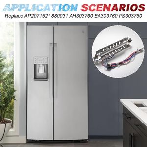 WR51X10029 Serpentín Evaporador para Refrigerador, Pieza de Repuesto de Aleación de Aluminio, 110-120 V, Eléctrico, Alta Eficiencia, Uso Doméstico - Product Image 5