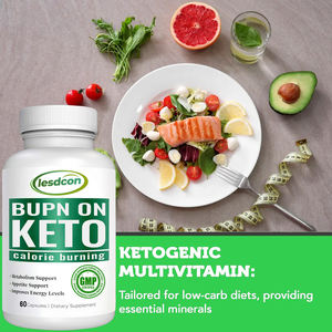 OEM /ODM Keto Calorie capsule per la gestione del peso per adulti integratore alimentare - Product Image 6