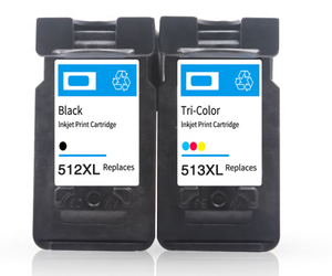 Cartouche d'encre remanufacturée pour imprimante PG-512XL CL-513XL pour <span class=keywords><strong>Canon</strong></span> <span class=keywords><strong>Pixma</strong></span> <span class=keywords><strong>MP280</strong></span> 330 480 490 - Product Image 2