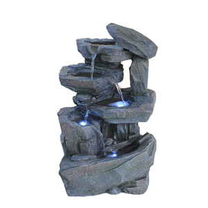 Belle fontaine d'eau <span class=keywords><strong>de</strong></span> jardin avec panneau solaire pour la décoration <span class=keywords><strong>de</strong></span> jardin - Product Image 1
