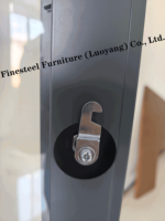 Armoire de rangement sécurisée en acier murale à 48 compartiments pour téléphones portables et petits objets de valeur, gain de place